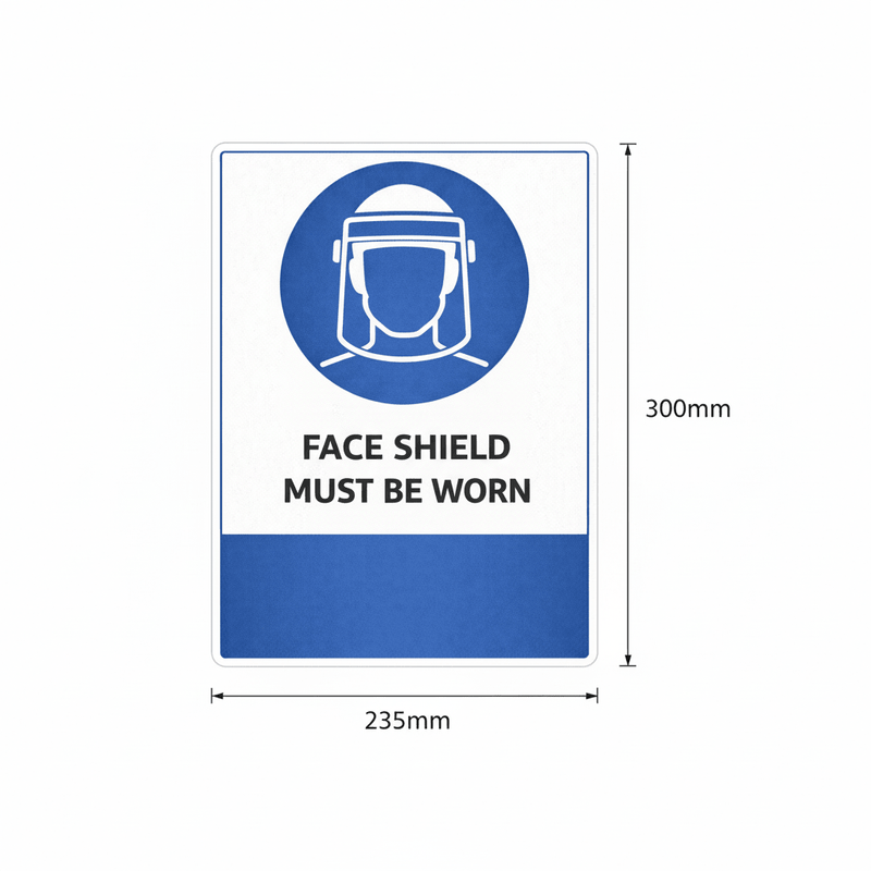 Face Shield size