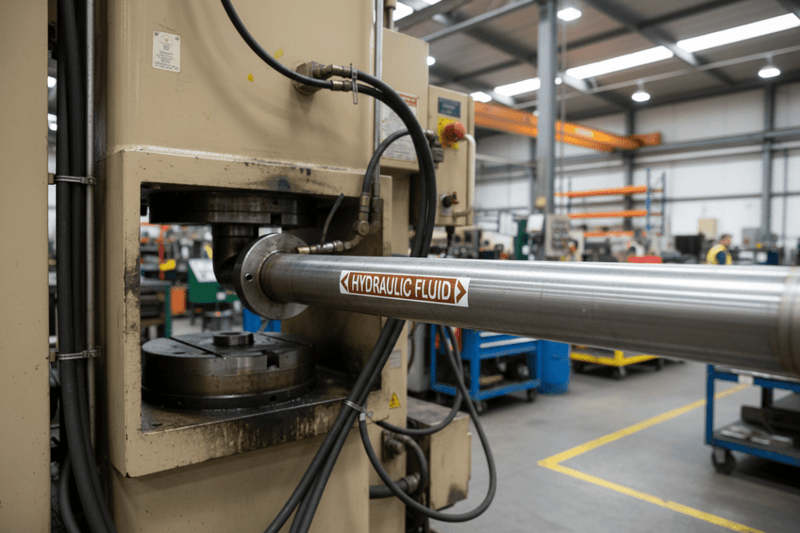 Factory Hydraulic Press with Arrow