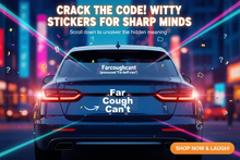 Load image into Gallery viewer, Far Cough Can't Hero Banner
