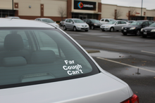 Load image into Gallery viewer, Far Cough Can't on Corolla
