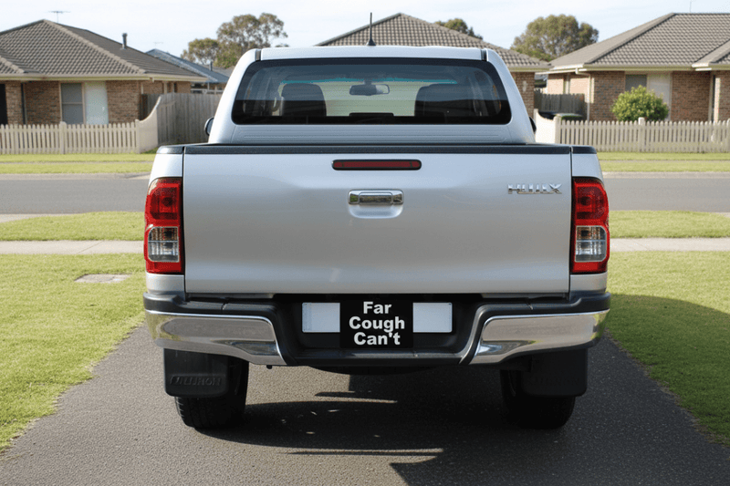 Far Cough Can't on Hilux