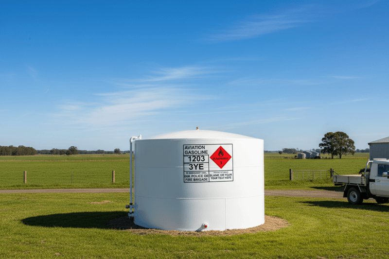 Farm fuel tank