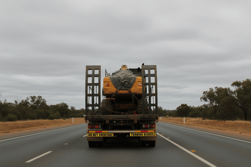 Flatbed truck