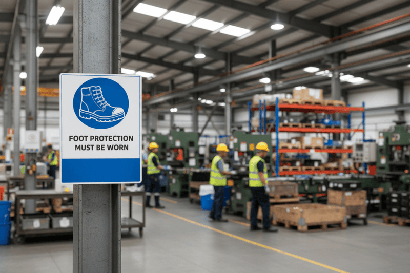 Foot Protection in facility