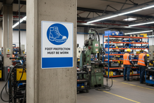 Load image into Gallery viewer, Foot Protection in warehouse
