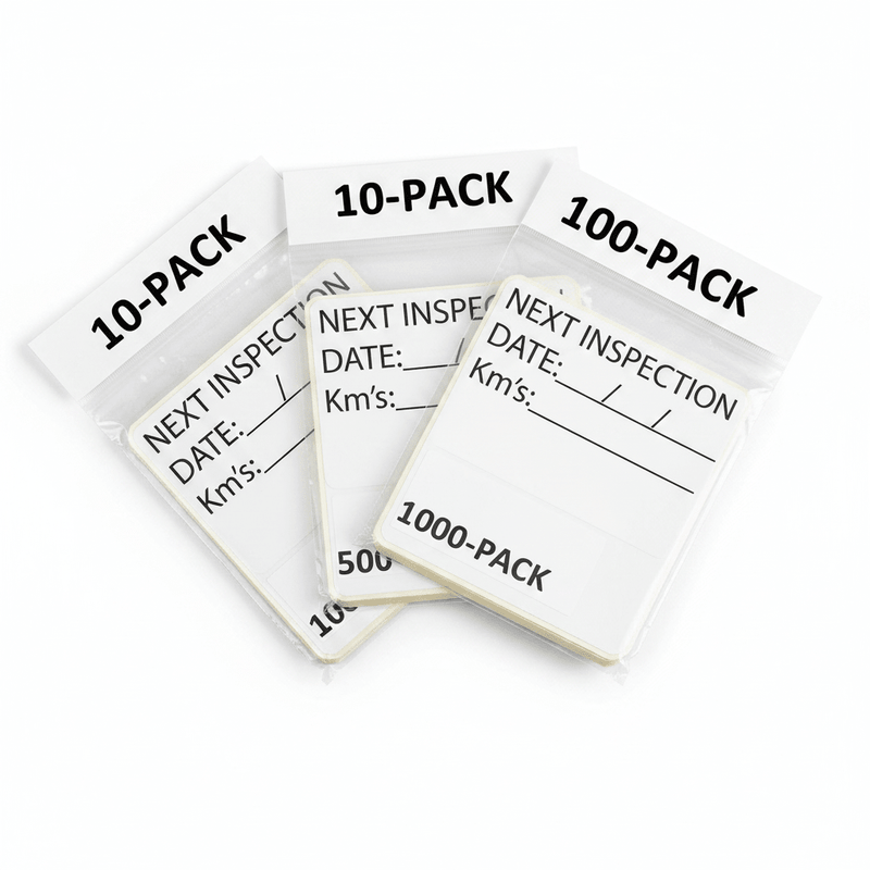 Four bulk pack sizes fanned out on white surface