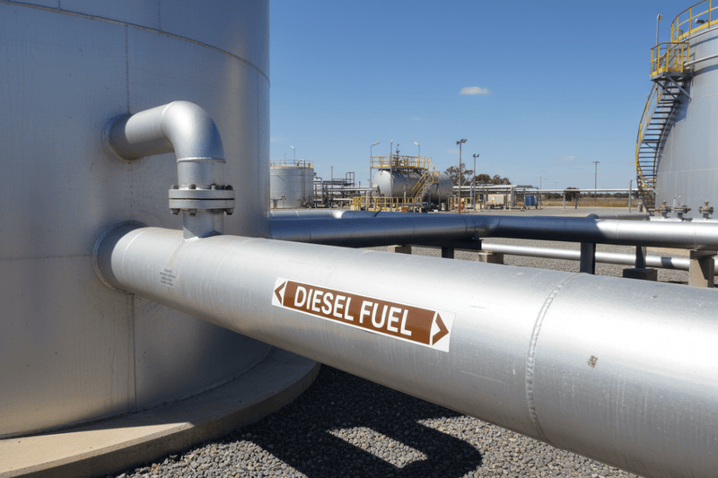 Fuel Storage Tank Pipe