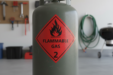 Load image into Gallery viewer, Gas Class 2 on BBQ bottle
