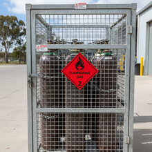 Load image into Gallery viewer, Gas Class 2 on storage cage
