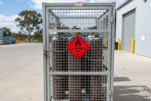 Load image into Gallery viewer, Gas Class 2 on storage cage
