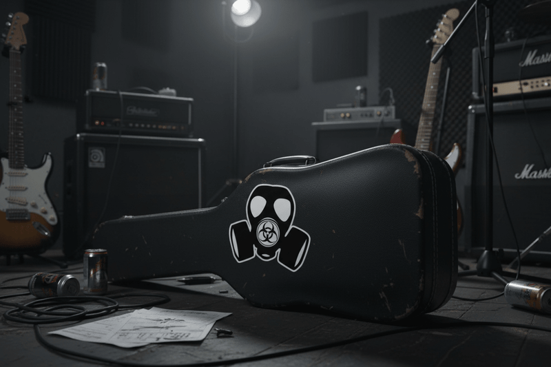 Gas Mask Hazard on Guitar Gear