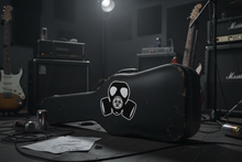 Load image into Gallery viewer, Gas Mask Hazard on Guitar Gear

