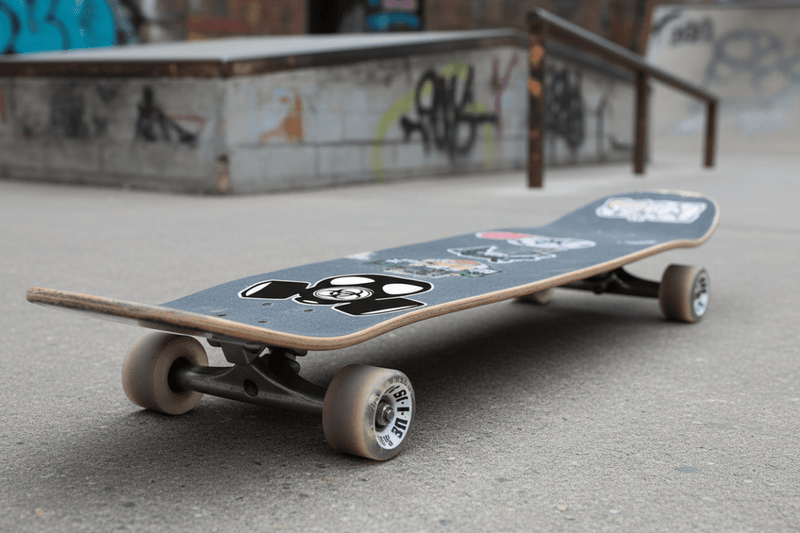 Gas Mask Hazard on Longboard