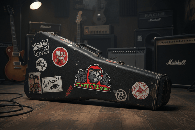 Gas Mask on Guitar Gear