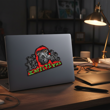 Load image into Gallery viewer, Gas Mask on Laptop
