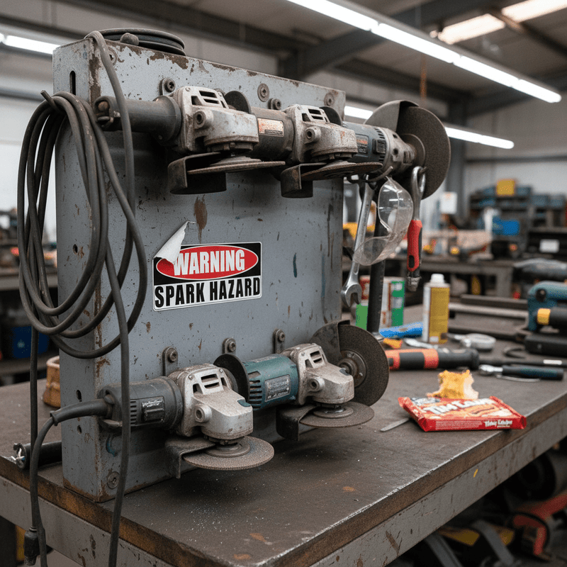 Grinder Rack