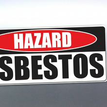 Load image into Gallery viewer, Hazard Asbestos Sign
