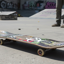 Load image into Gallery viewer, Hazard Bomb on Skateboard
