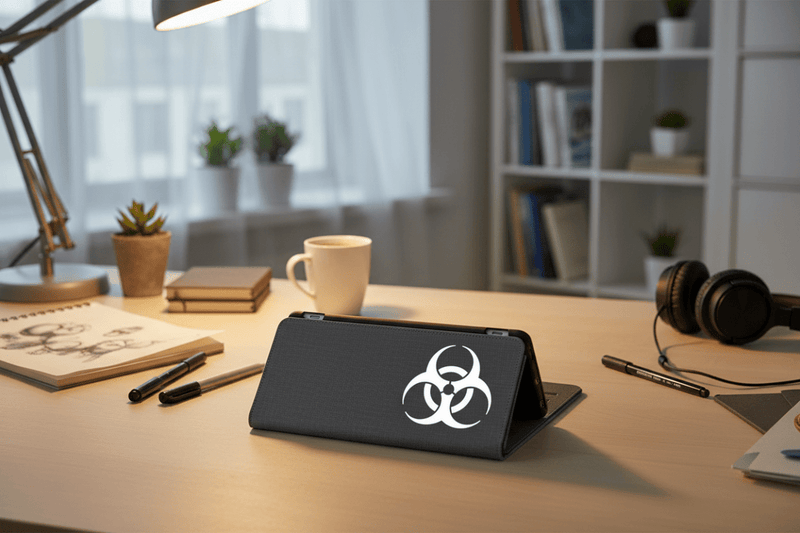 Hazard Bomb on Tablet