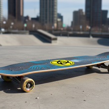 Load image into Gallery viewer, Hazard Symbol on Longboard
