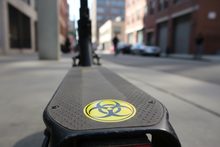 Load image into Gallery viewer, Hazard Symbol on Scooter
