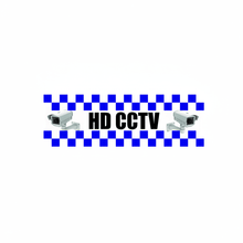 Load image into Gallery viewer, HD CCTV sticker on white background
