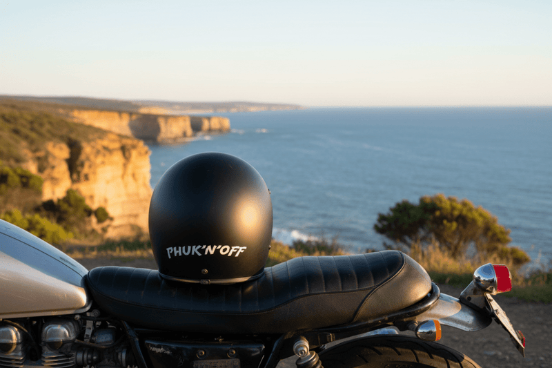 Helmet phuk'n'off decal