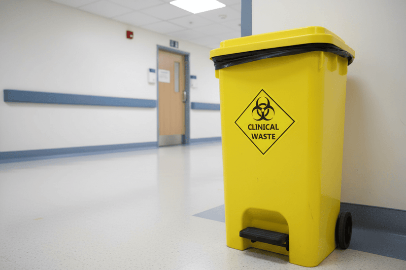 Hospital Medical Waste Bin