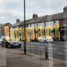 Load image into Gallery viewer, Impact on shop window
