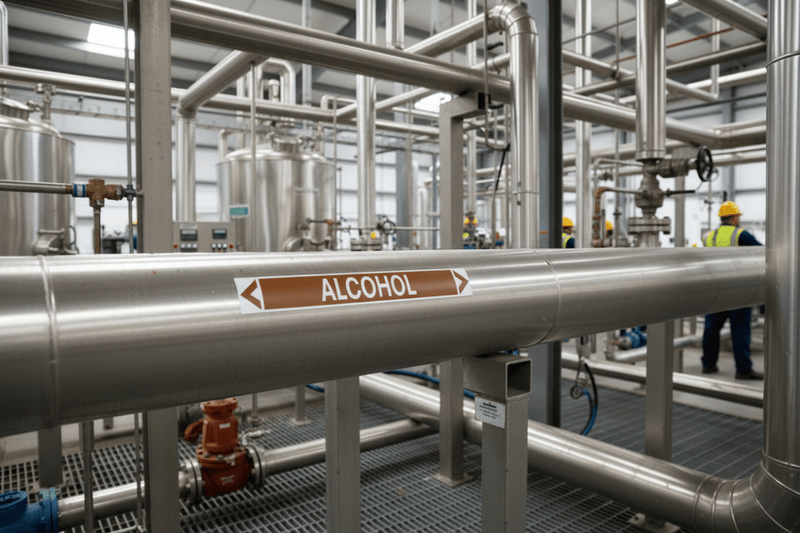 Industrial Alcohol Processing Facility