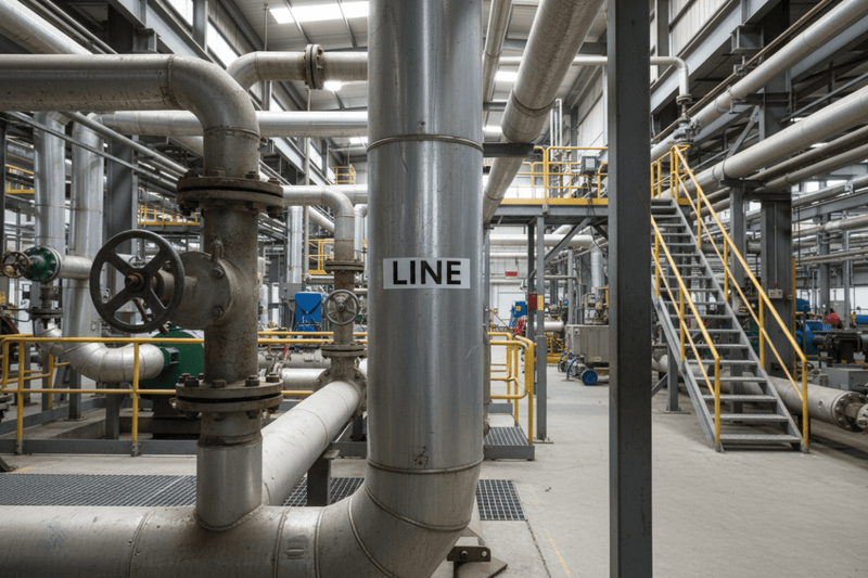 Industrial Piping System