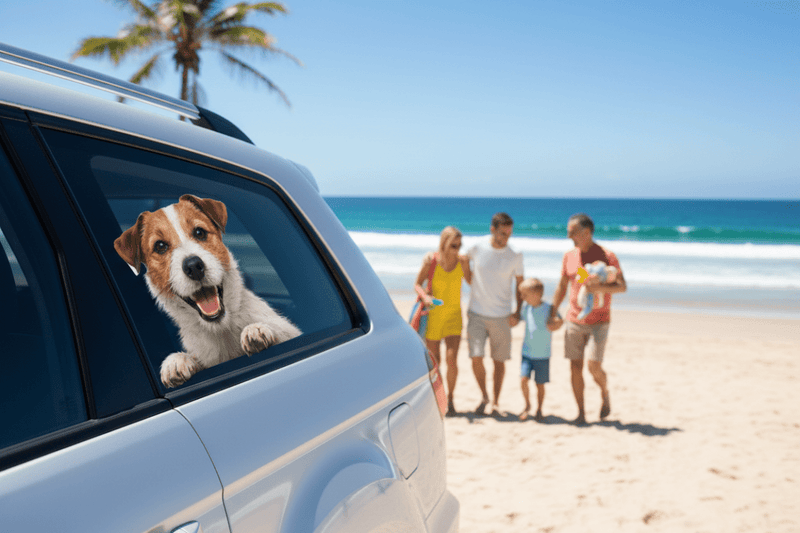 Jack Russell - Beach