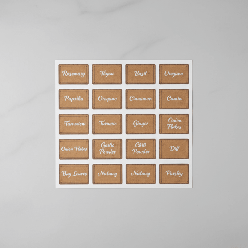 Label Sheet Product Shot