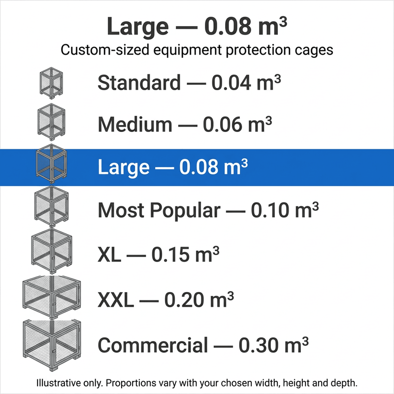 Large size highlighted