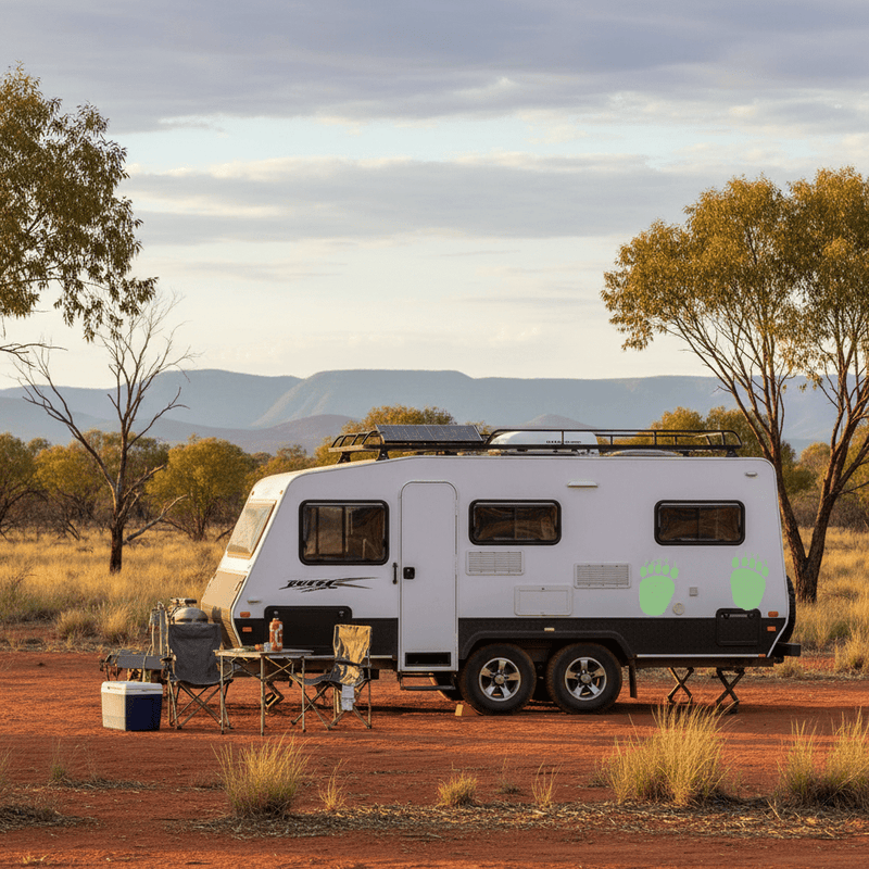 Light Green Camper