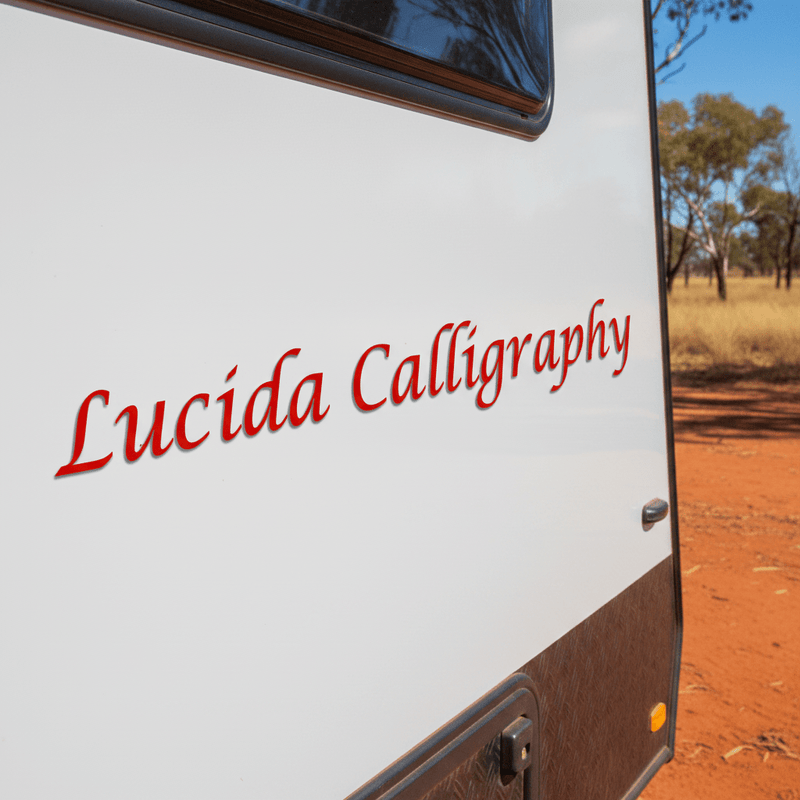 Lucida on caravan