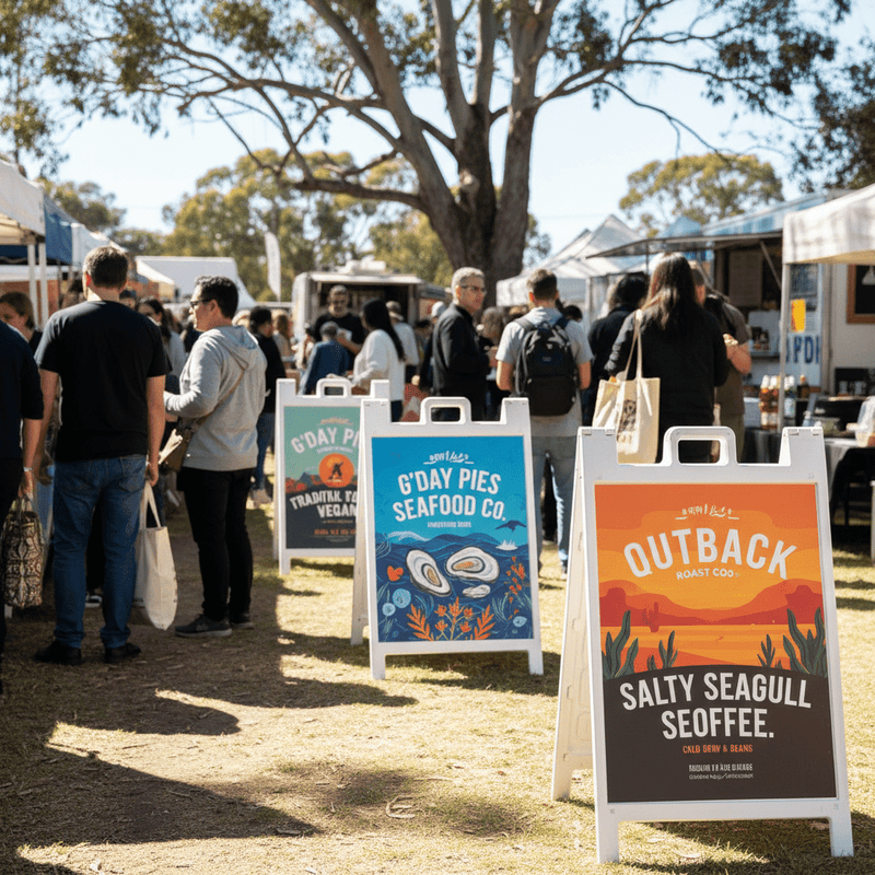 Market Festival Signs