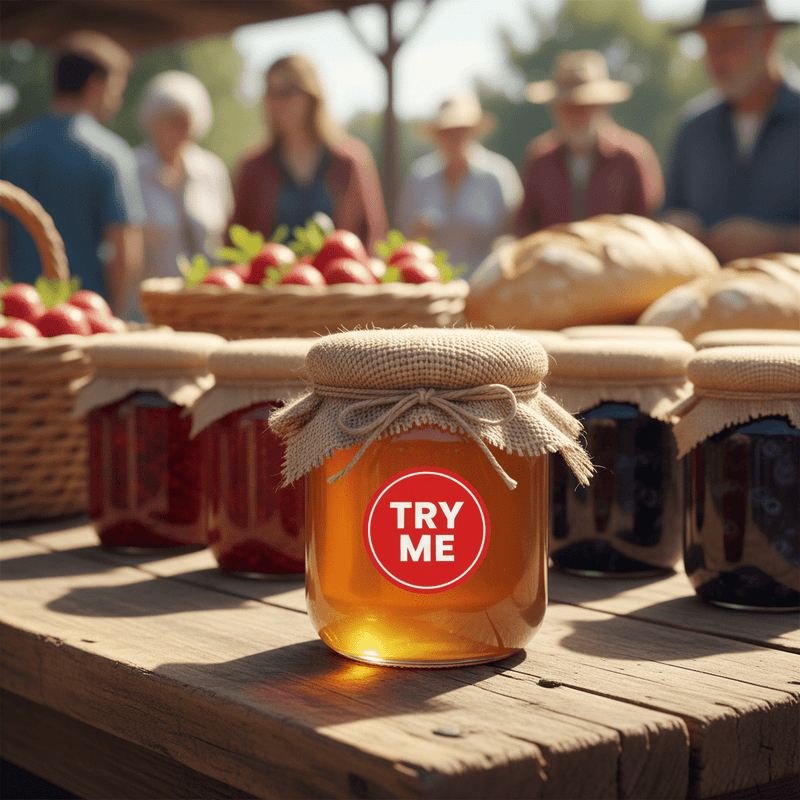 Market Stall Jar