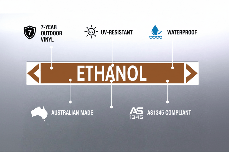 Material Quality & AS1345 Compliance Graphic
