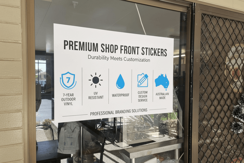 Material Quality & Custom Design Graphic