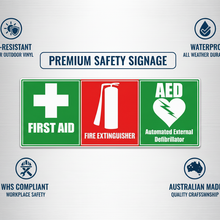 Load image into Gallery viewer, Material Quality &amp; WHS Compliance Graphic
