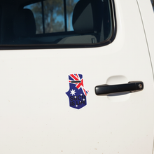 Load image into Gallery viewer, Ned Kelly sticker on ute door panel

