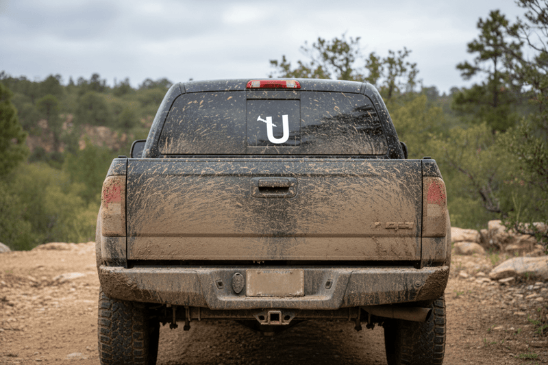 On 4x4 rear window
