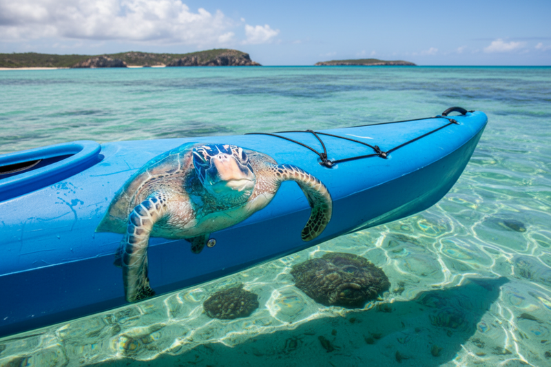 On Boat/Kayak - Ocean Scene