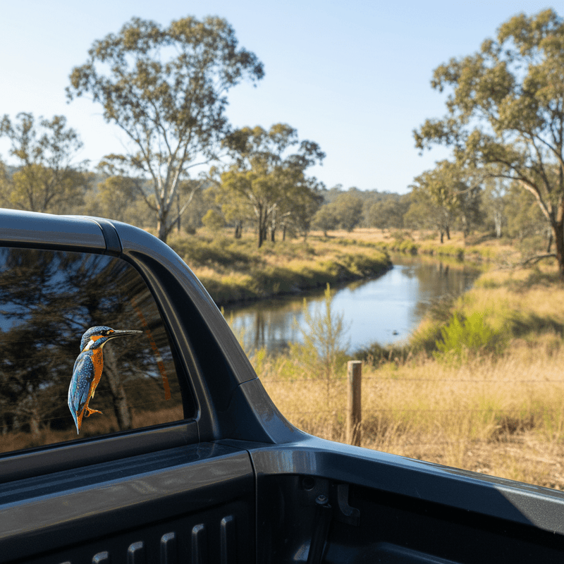 On Car/Ute Window