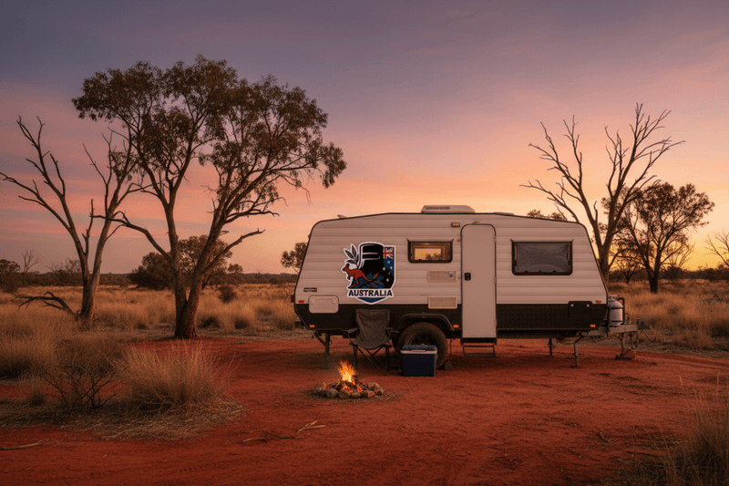 On Caravan - Outback Camping