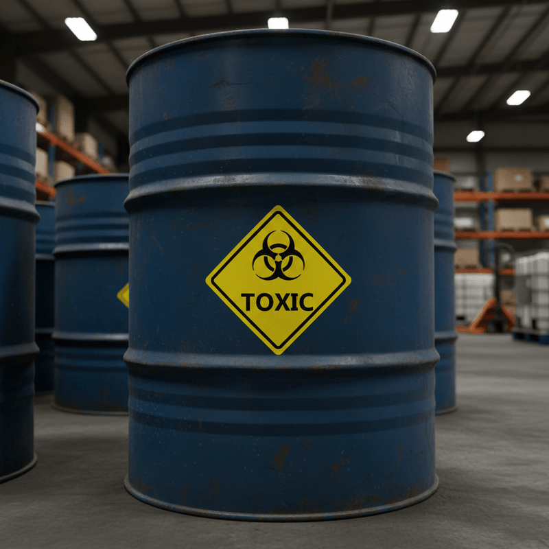 On Chemical Storage Drum