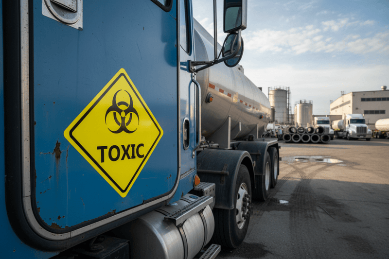 On Chemical Transport Vehicle