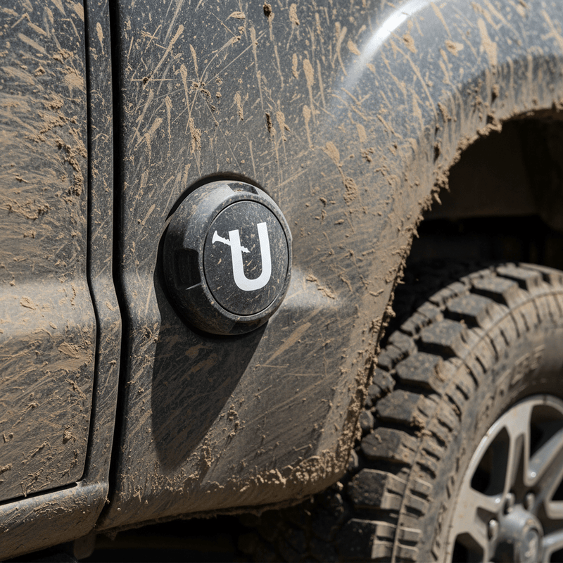 On fuel cap cover
