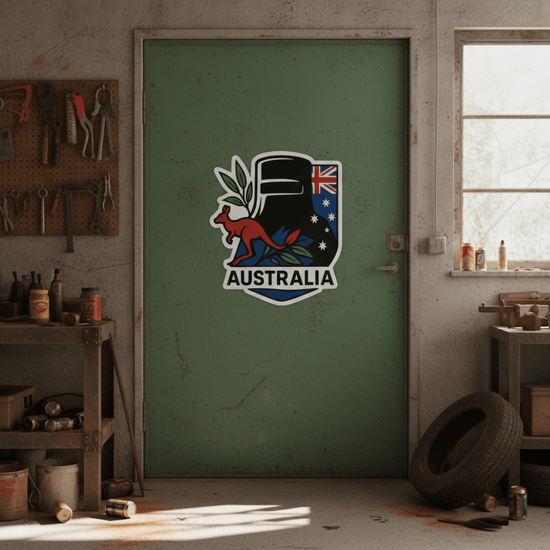 On Workshop Door